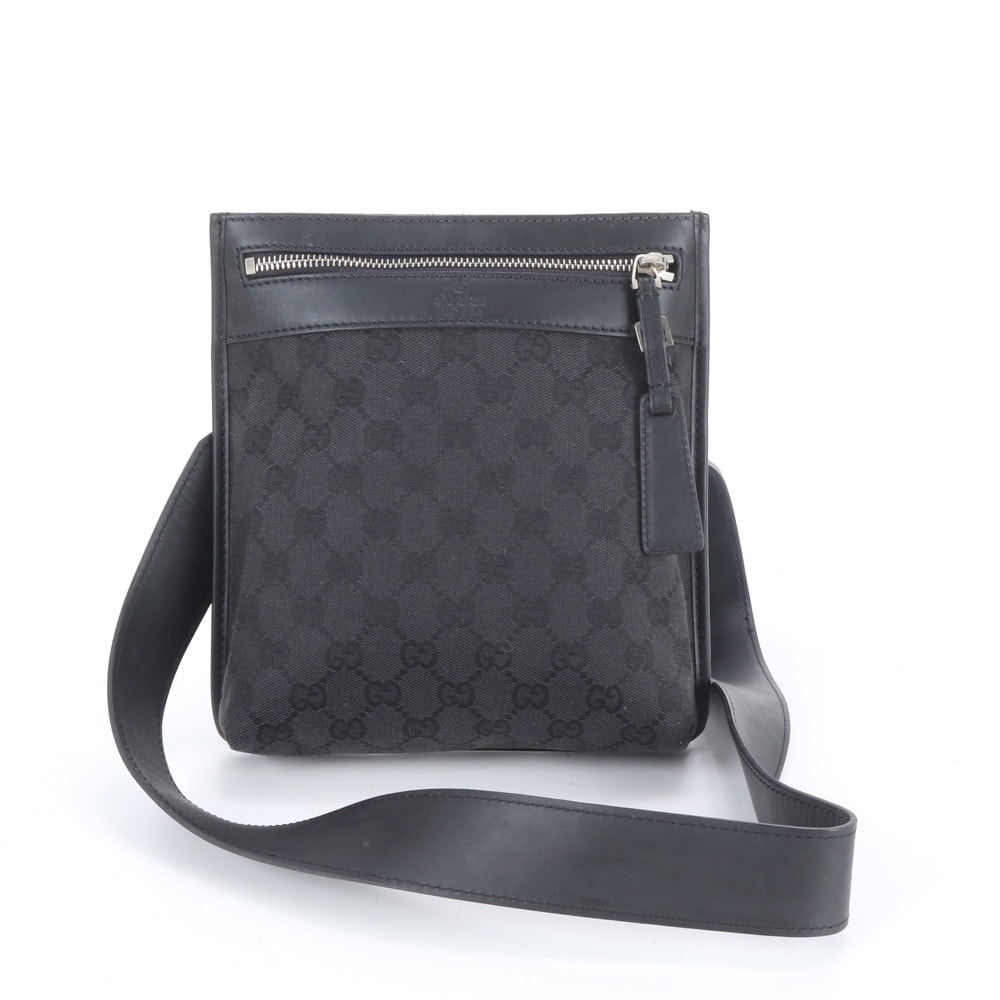 ■極美品 グッチ GGキャンバス 92562 ショルダーバッグ