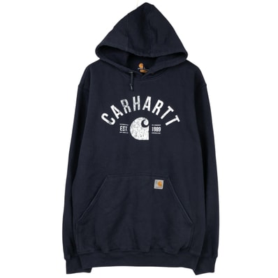 古着 カーハート Carhartt ORIGINAL FIT スウェットプルオーバーパーカー メンズL相当/eaa459476