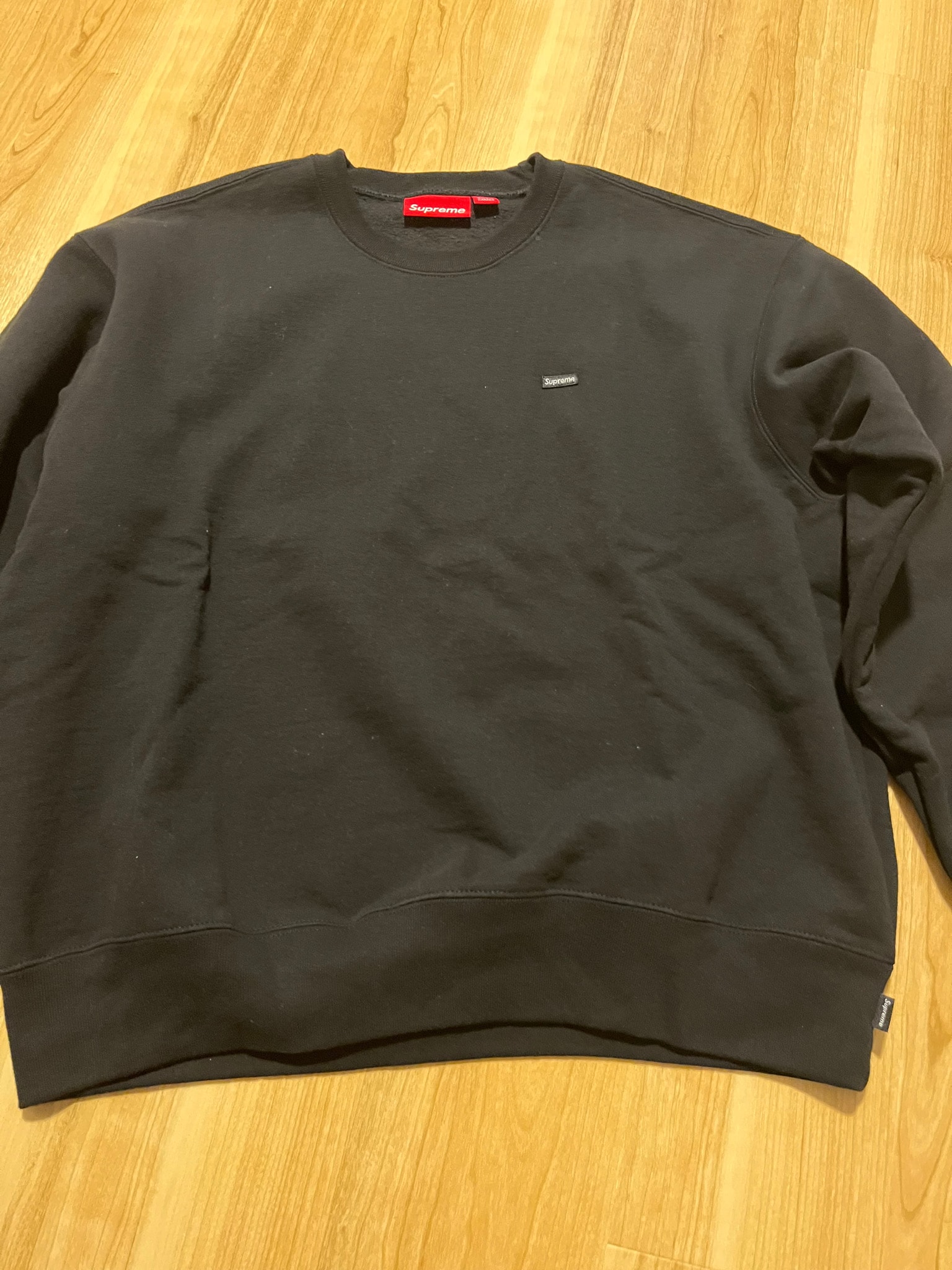 Supreme Small Box Crewneck (25FW) "Black"