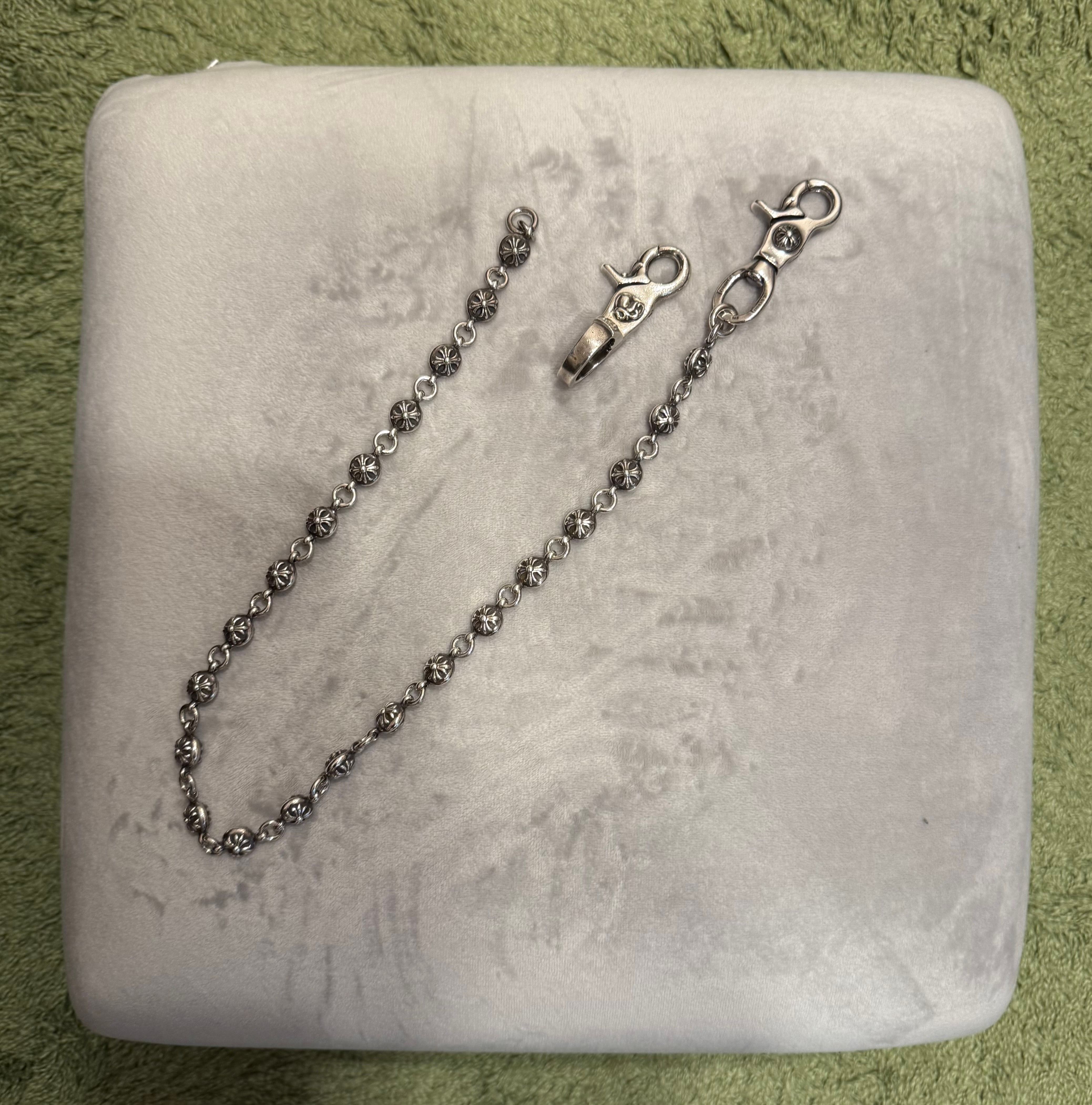 クロムハーツ Wallet Chain Short＋Quick Clip