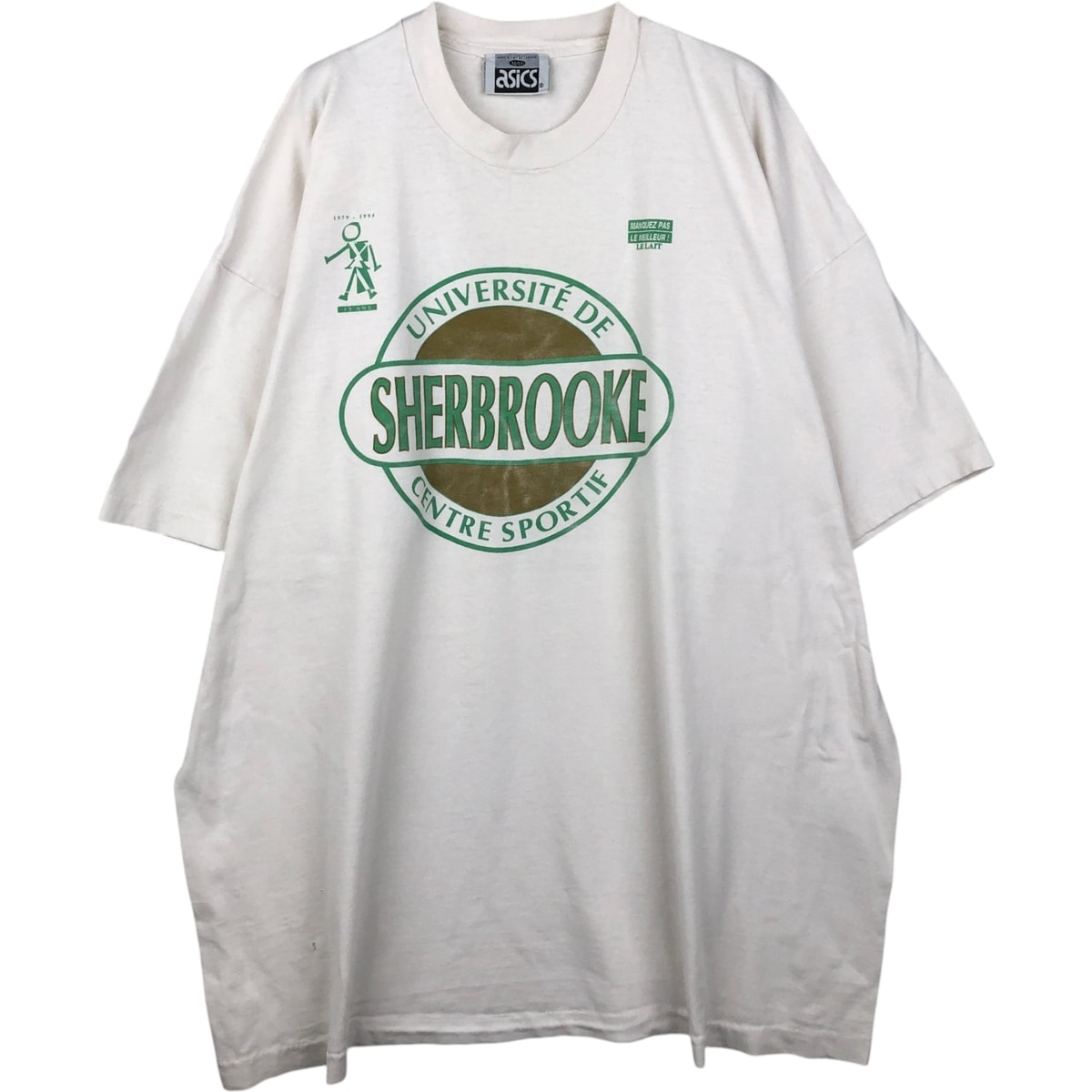古着 90年代 アシックス ASICS カレッジTシャツ カナダ製 メンズXL相当 ヴィンテージ/eaa638946