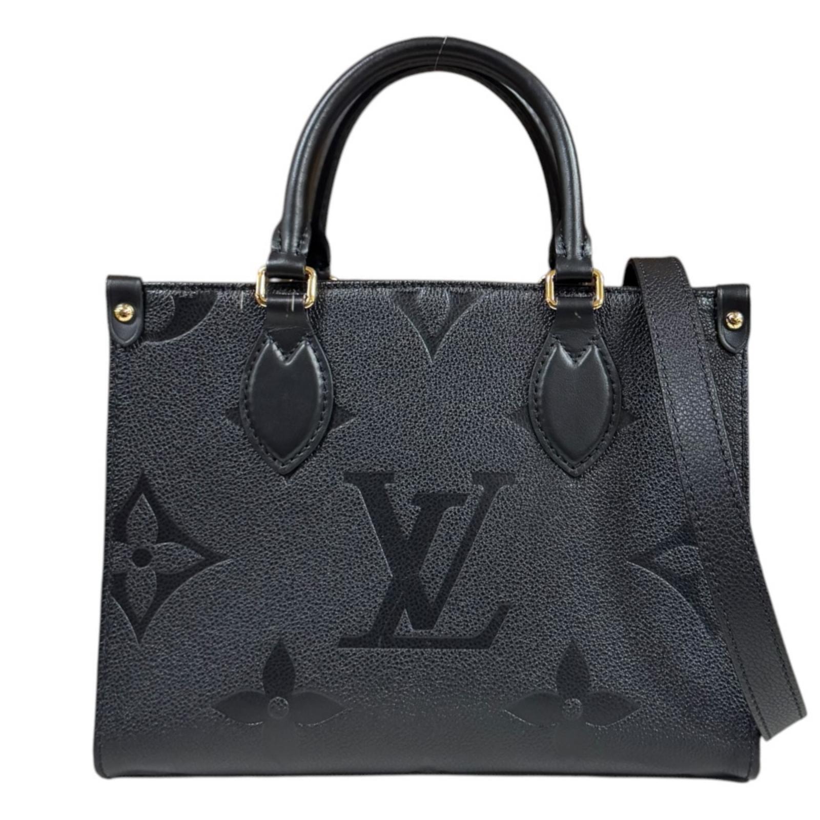 Louis Vuitton OnTheGo PM Monogram Empreinte Leather "Noir"