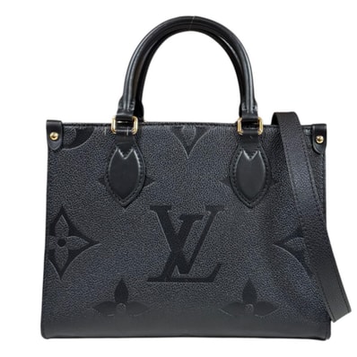 Louis Vuitton OnTheGo PM Monogram Empreinte Leather "Noir"