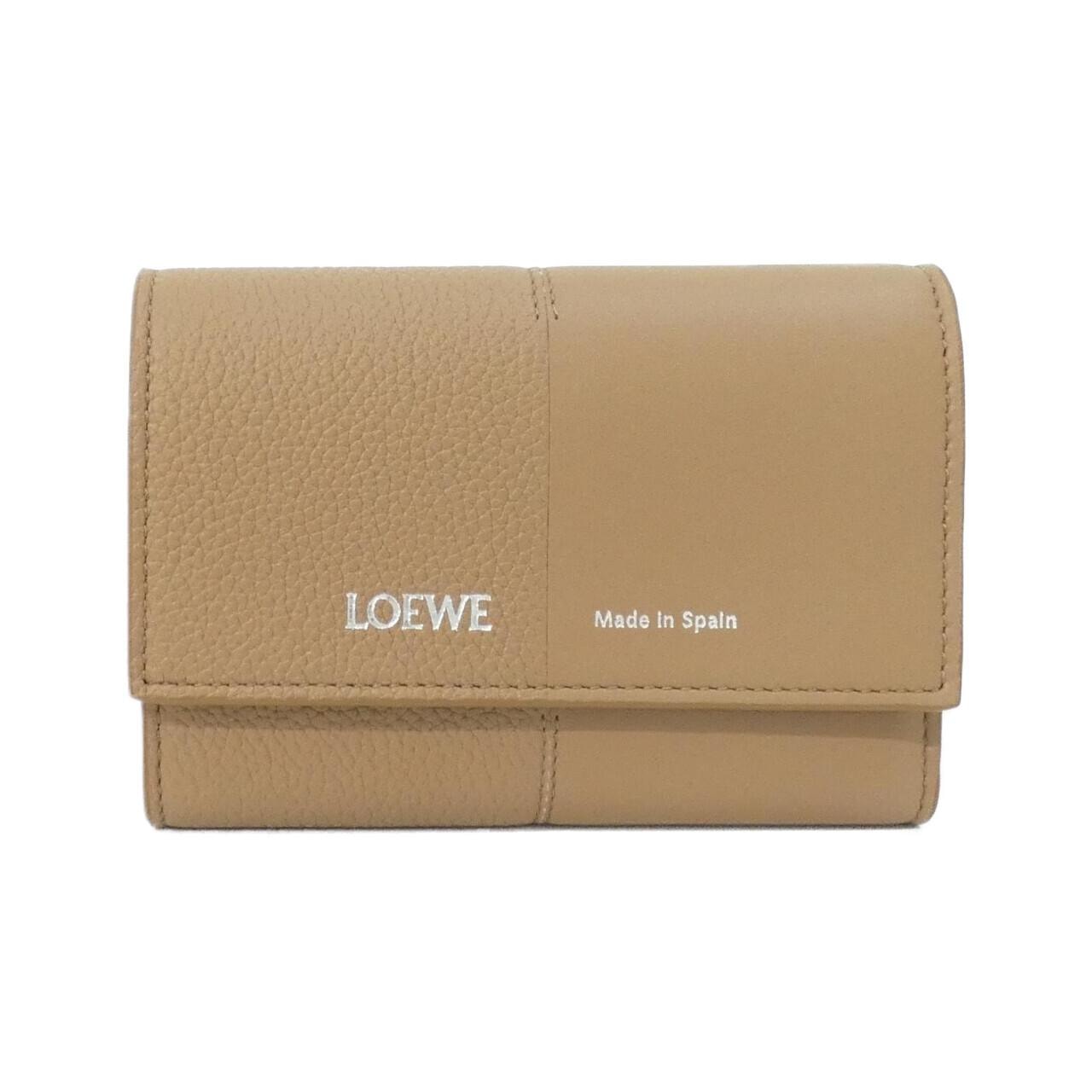 LOEWE 極美品 ロエベ ANAGRAM PUZZLE BIFOLD アナグラム パズル バイフォールド ウォレット 二つ折り財布 C510501X16 レザー カーキ グリーン コンパクトウォレット ミニ財布 Aランク 中古 鑑定済 ロエベ財布 B (目立った傷や汚れなし)】LOEWE 極美品 ロエベ ANAGRAM PUZZLE