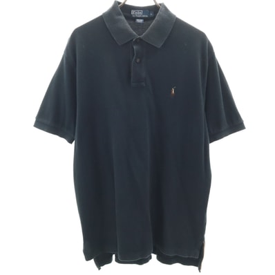 Polo by Ralph Lauren ポロバイラルフローレン 半袖 ポロシャツ L ブラック