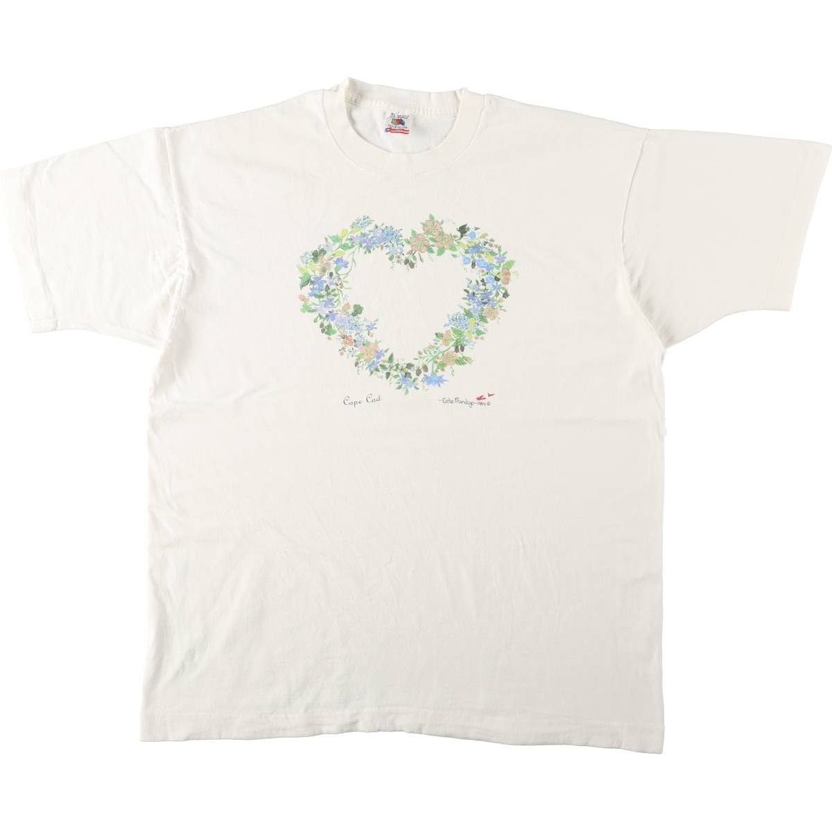 古着 90年代 フルーツオブザルーム FRUIT OF THE LOOM アートTシャツ USA製 メンズXL相当 ヴィンテージ/eaa667880