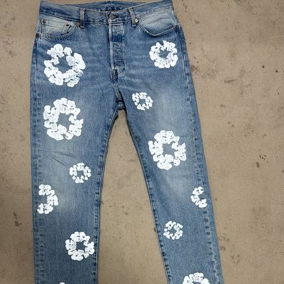 LEVI'S x Denim Tears The Cotton Wreath Jean "Light Wash"
