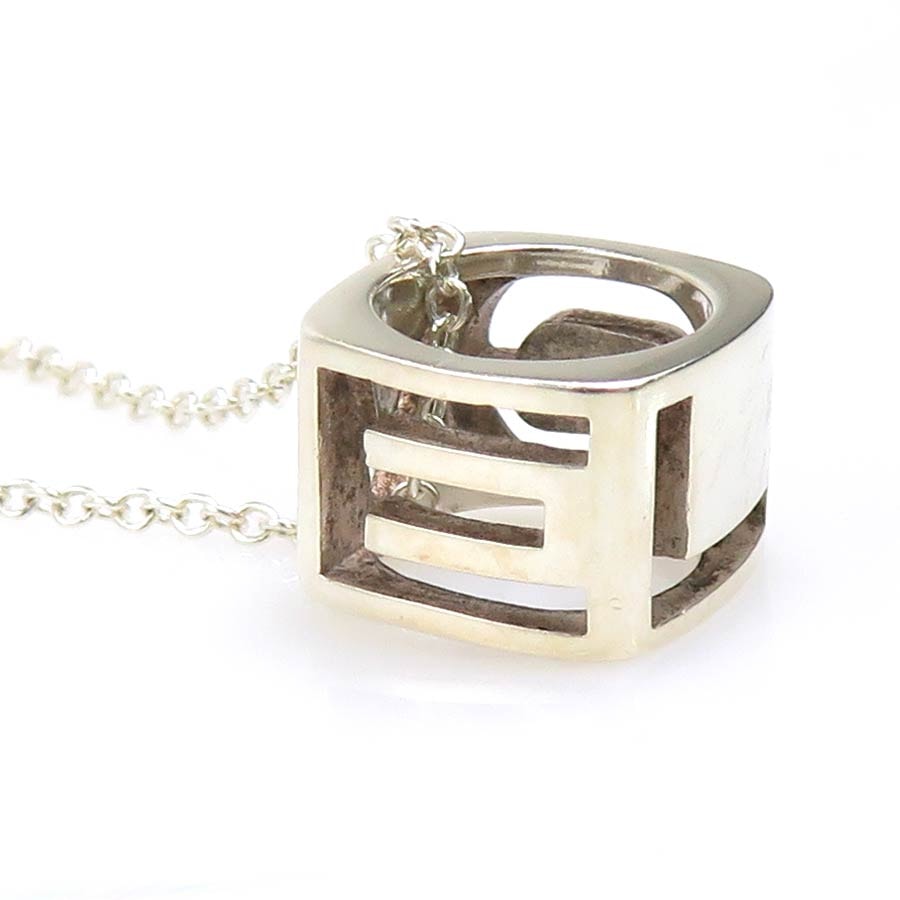 ティファニー TIFFANY&Co. ネックレス ラブキューブ シルバー925 シルバー レディース【中古】 56376a