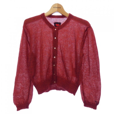 コムデギャルソン COMME des GARCONS QF-N022 REDHEART カーディガン