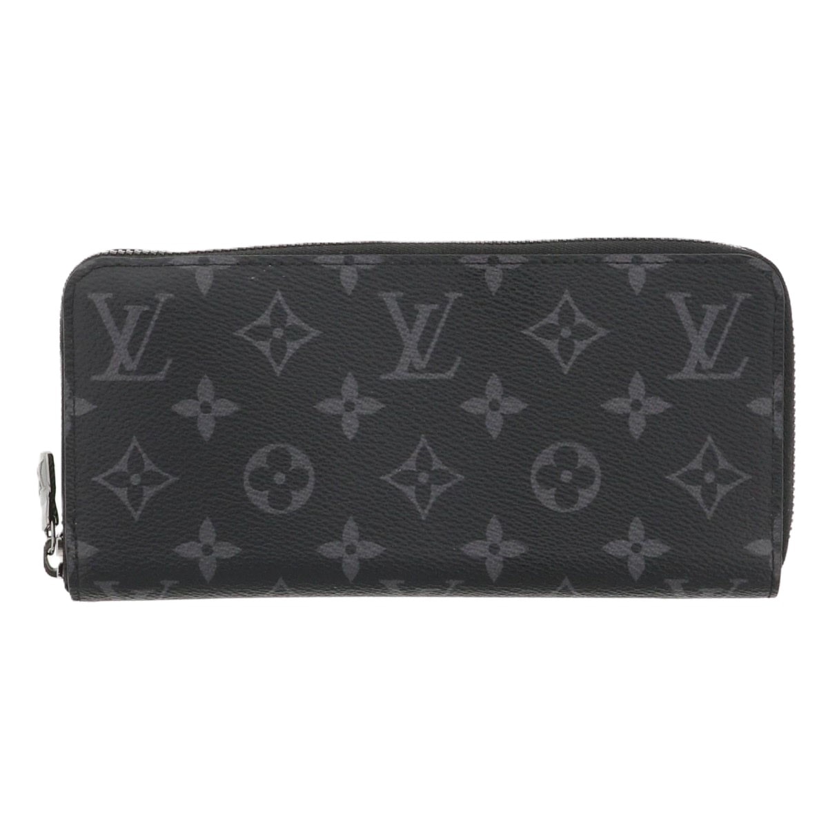 LOUIS VUITTON ルイ・ヴィトン ジッピー・ウォレット・ホリゾンタル 長財布 M11611 モノグラムエクリプス ブラック シルバー金具 メンズ【中古】