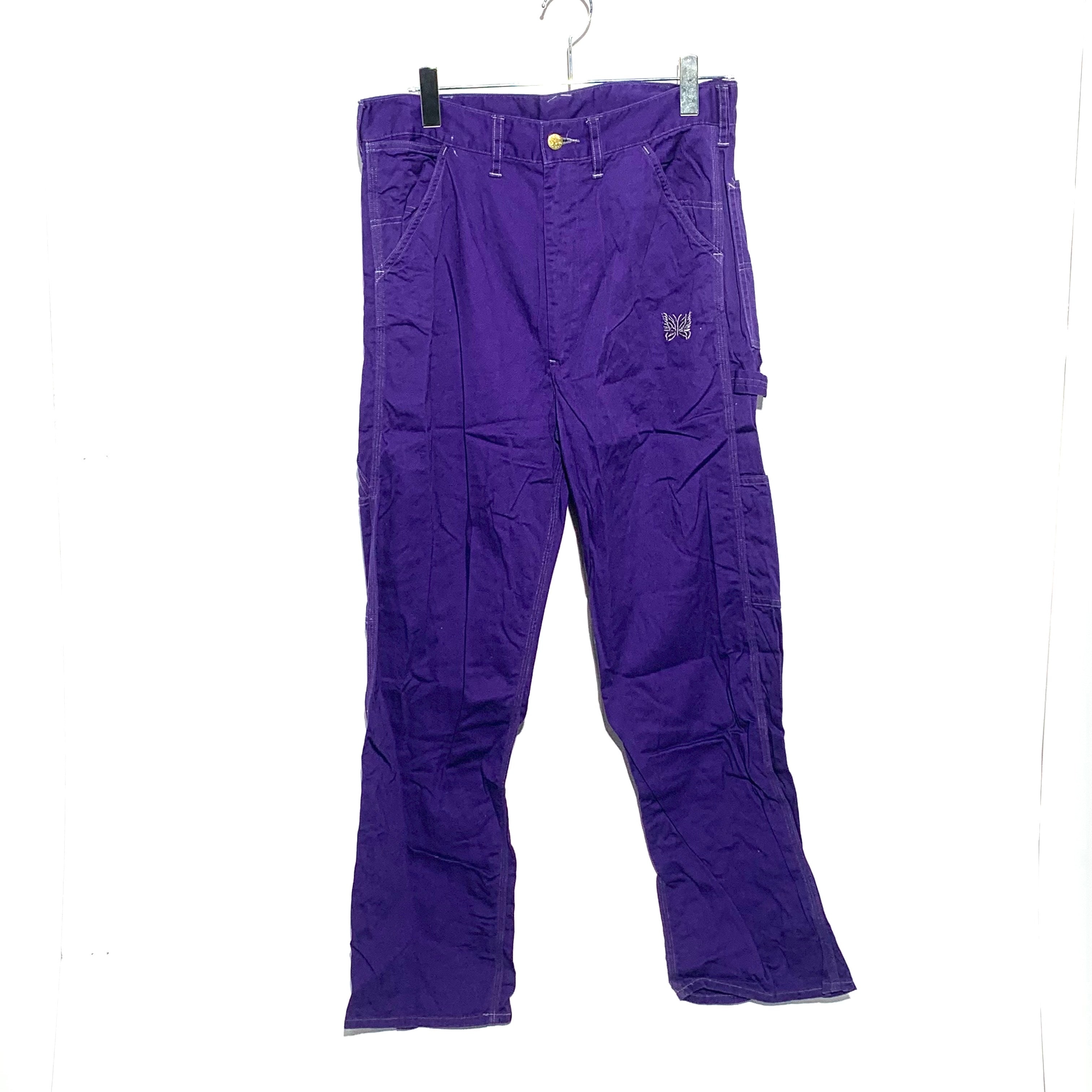 Needles x SMITH'S PAINTER PANT - COTTON TWILL "Purple"