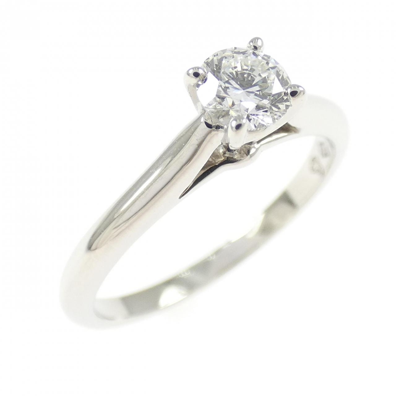 カルティエ 1895 ソリテール リング 0.24CT E VVS2 3EXT