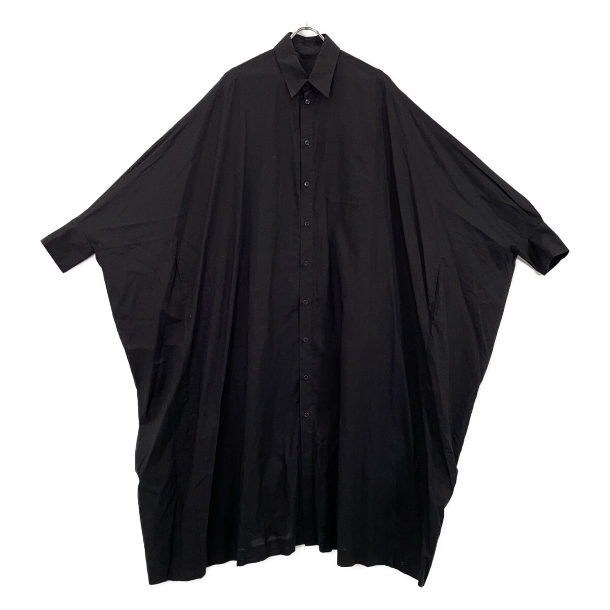 ワイズ YM-D40-031 ブラック 比翼シャツワンピース 2