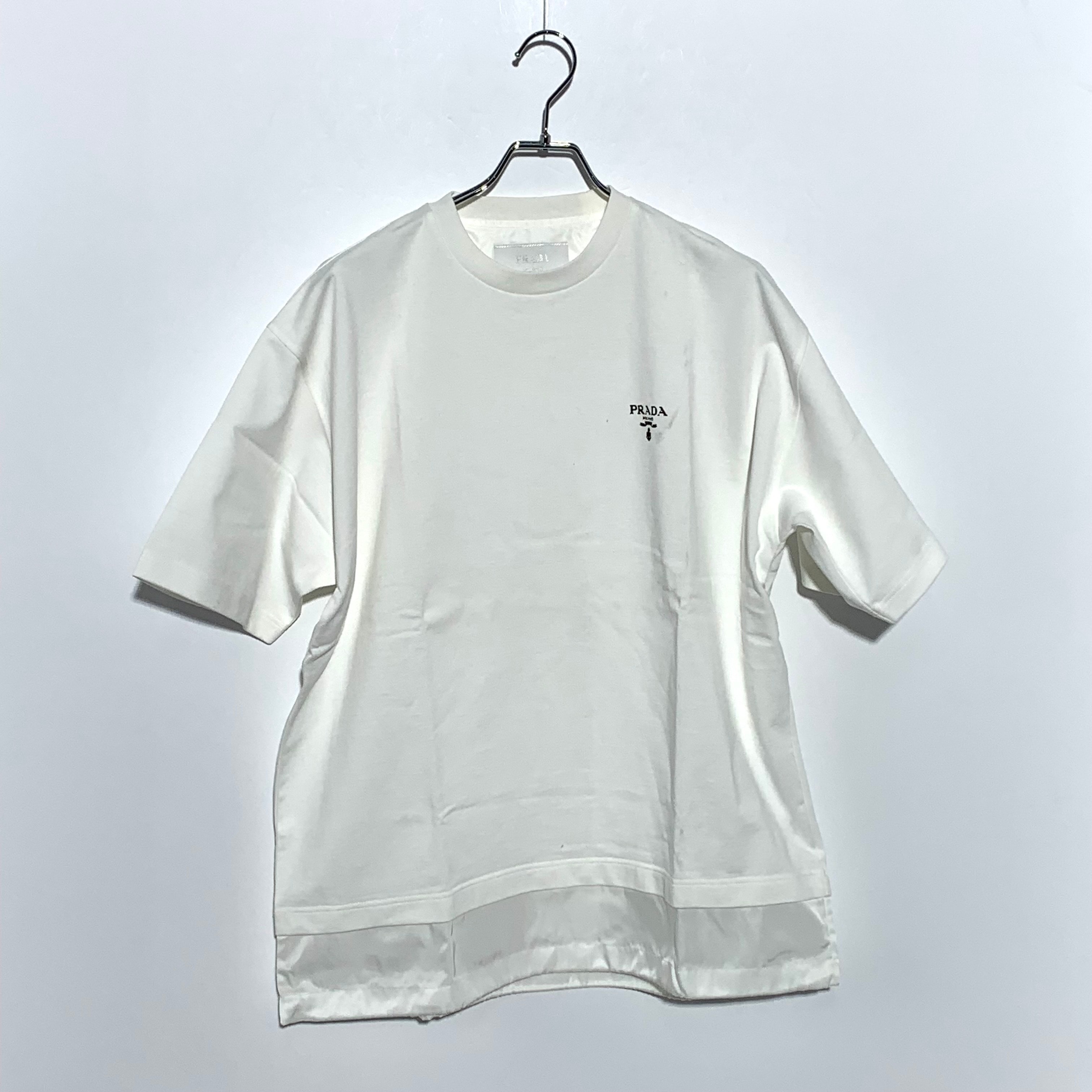 プラダ PRADA カットソー UJN742 ホワイト