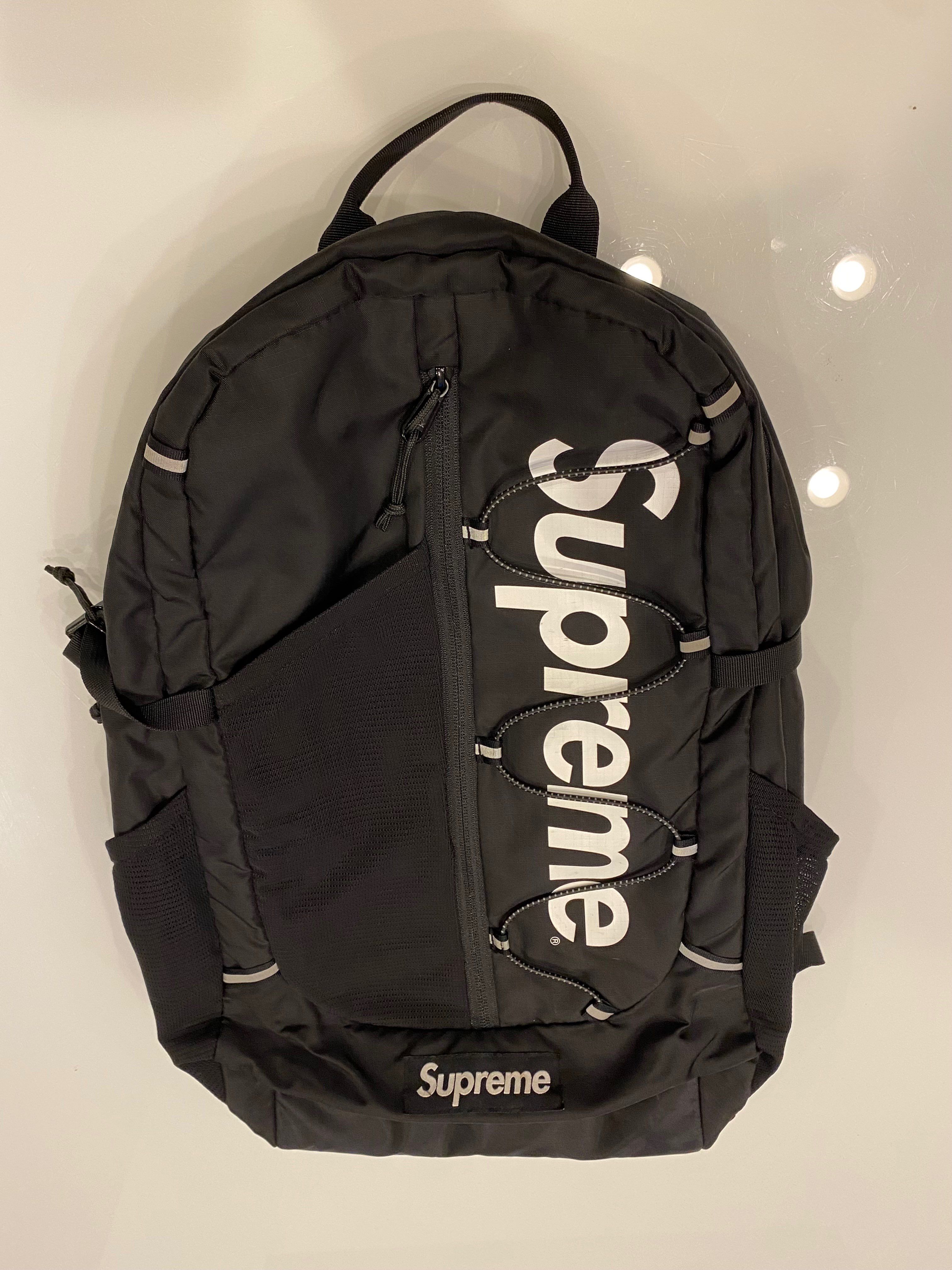 Supreme 2017SS Backpack "Black"
