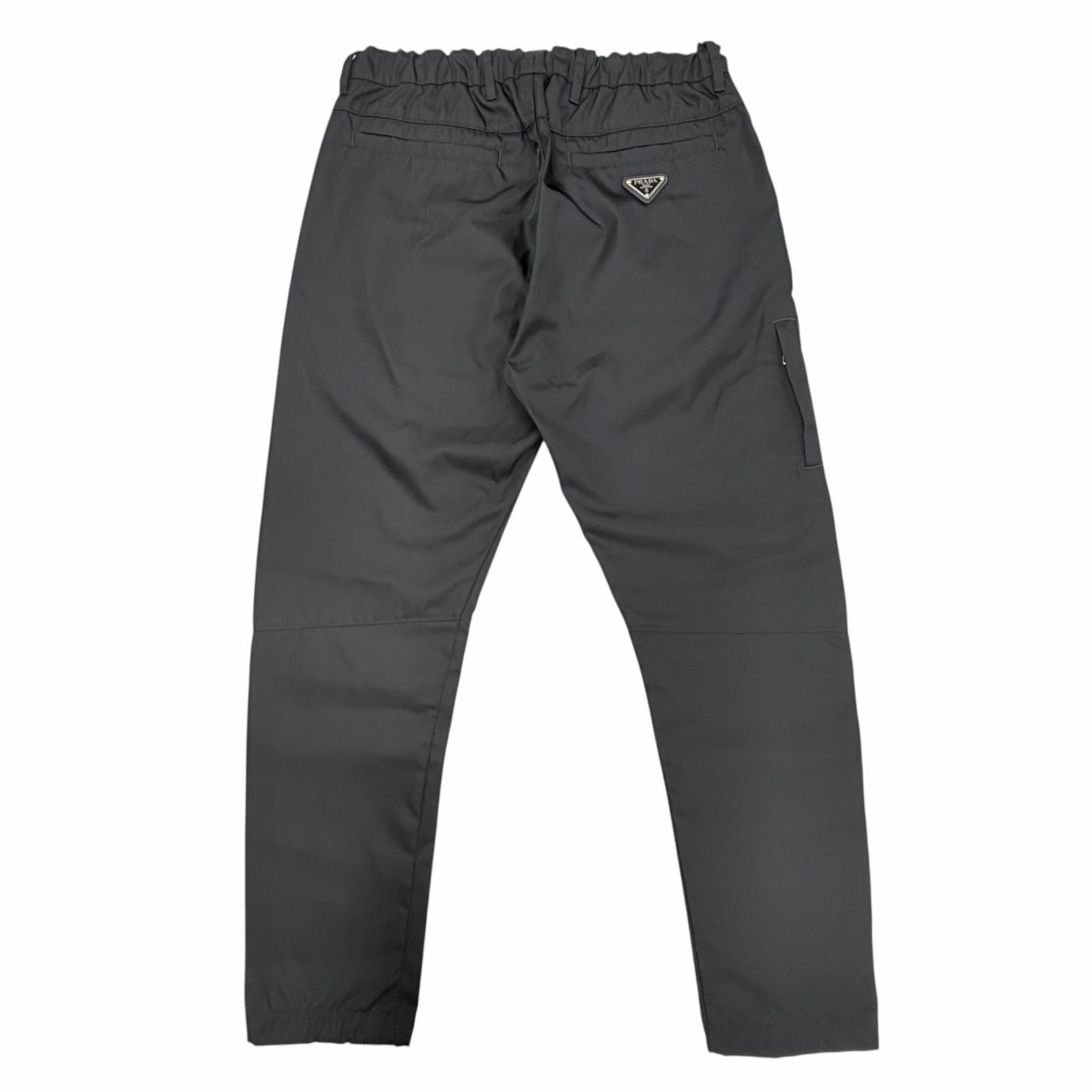 美品 プラダ パンツ ブラック メンズ 46 SPH66