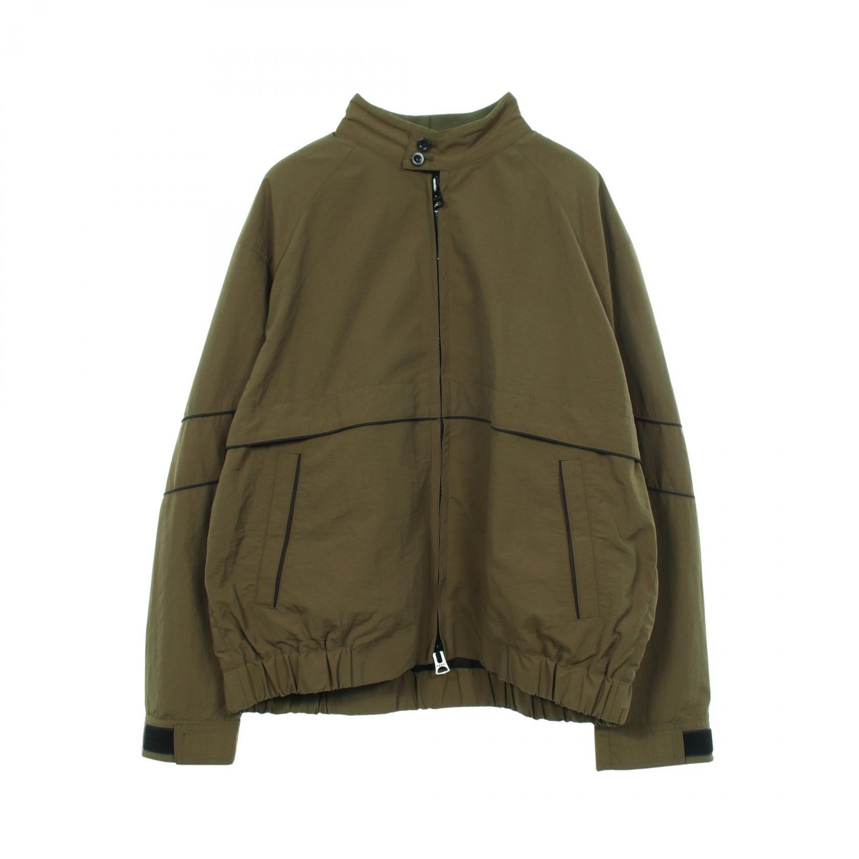 サカイ Sacai ジップアップ ブルゾン 衣料品 アウター ナイロン メンズ カーキ系 25-03721M 【中古】