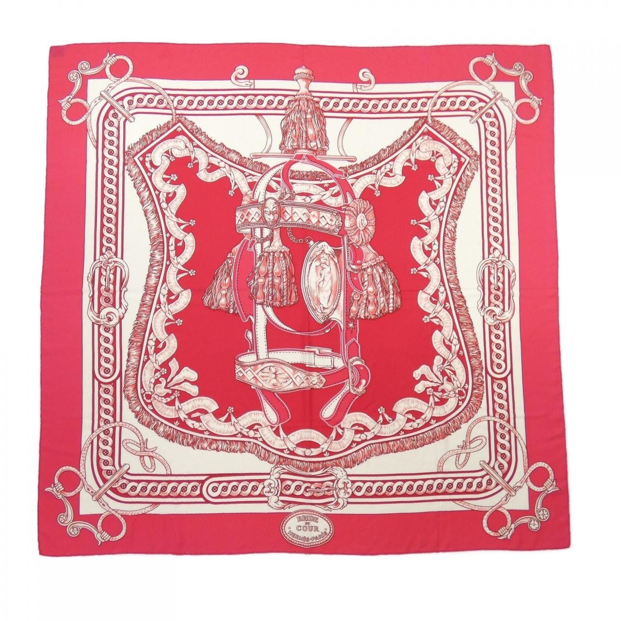 エルメス HERMES BRIDE DE COUR REMIX H243579S カレジェアン140 ショール