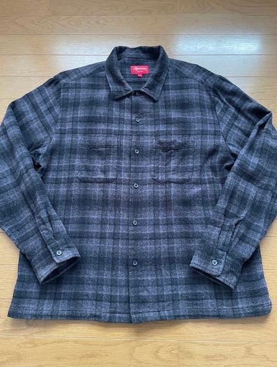 Supreme Plaid Flannel Shirt "Black" (21SS)