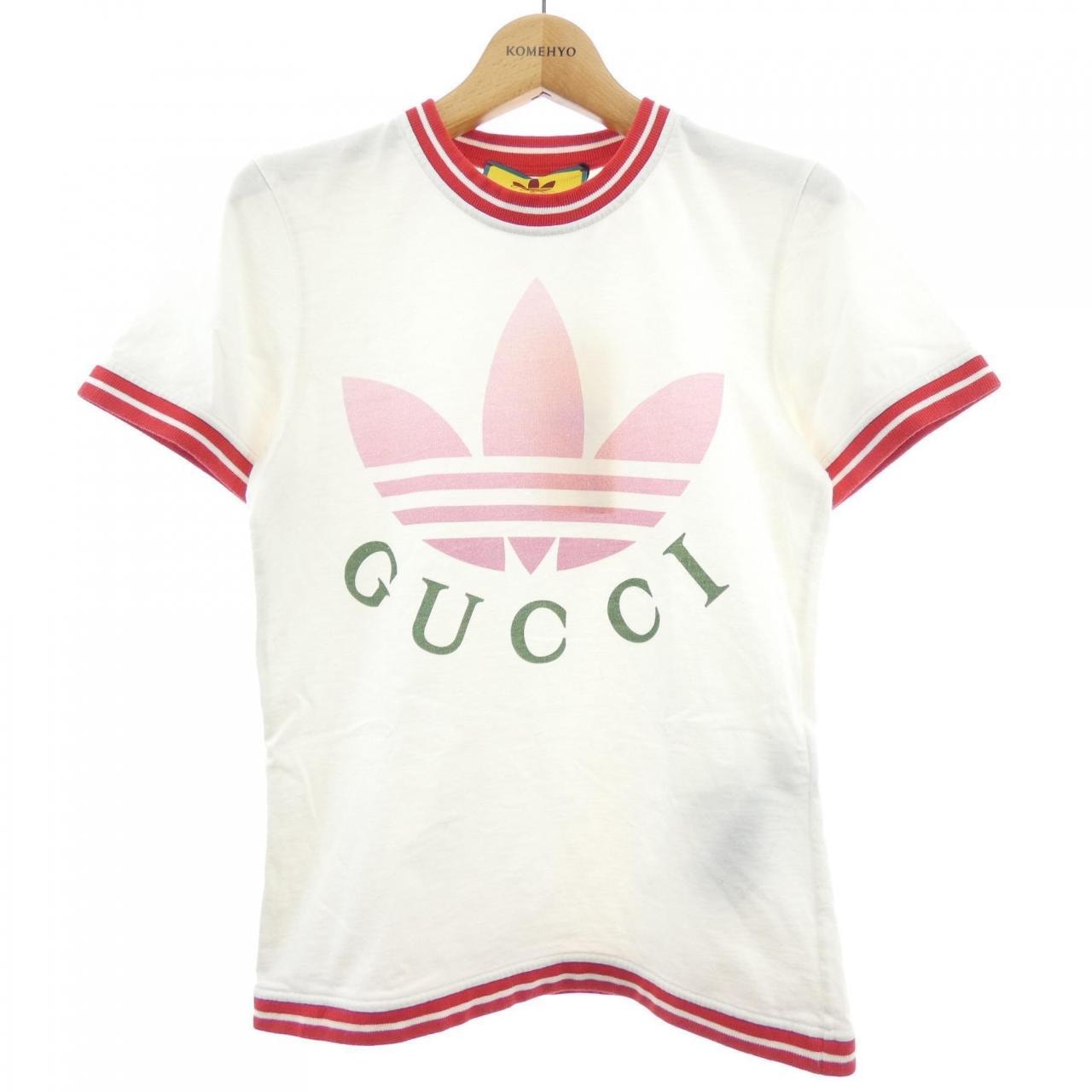 グッチ GUCCI ADIDAS 723405 XJE2D Tシャツ