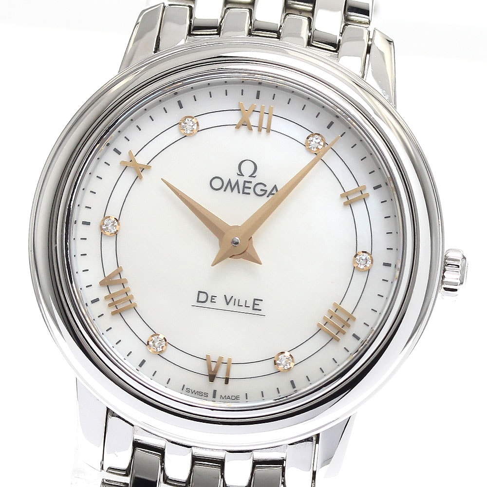 ☆良品 オメガ デビル プレステージ レディース 【中古】