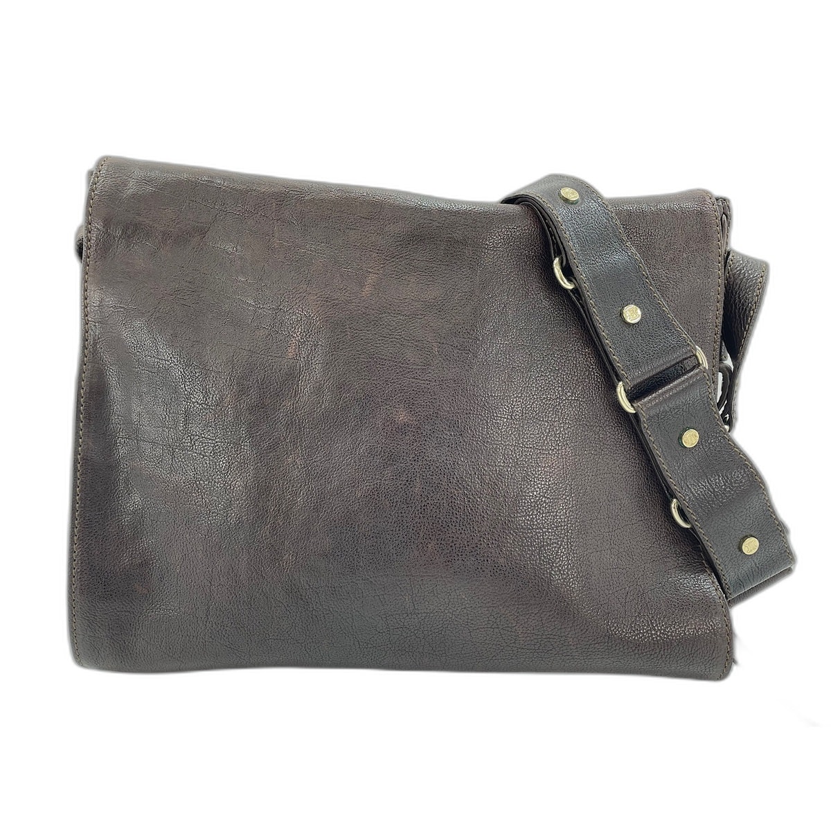 セリーヌ CELINE ショルダーバッグ レザー【中古】