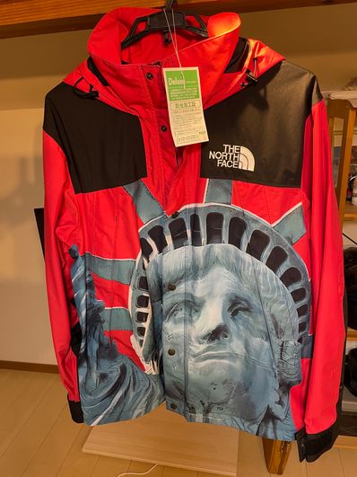 Supreme x The North Face Statue of Liberty Mountain Jacket "Red"