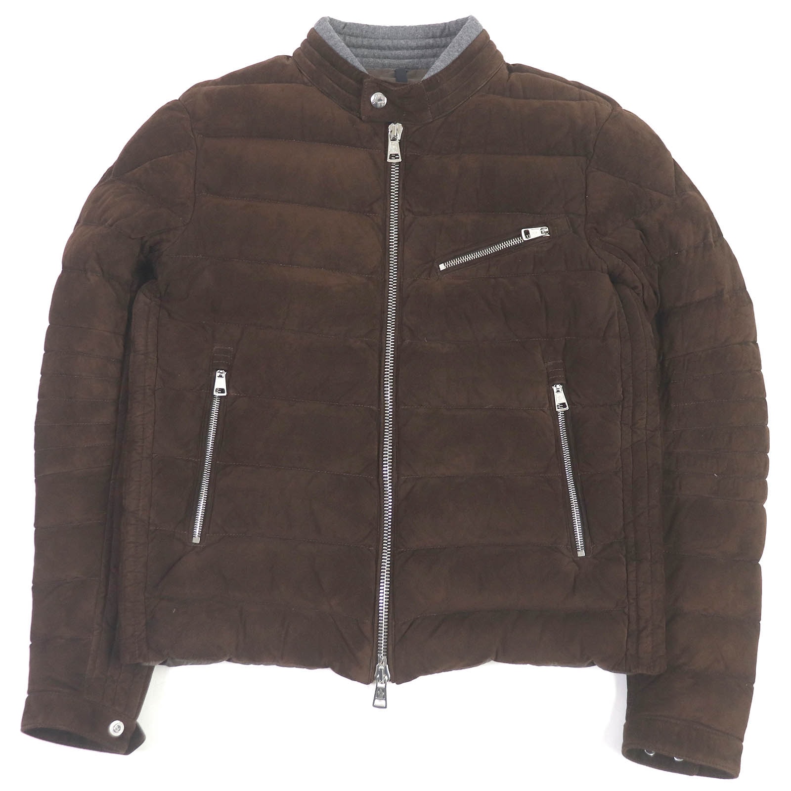 美品 モンクレール
ダウンジャケット LEFRANC GIUBBOTTO ブラウン メンズ 2