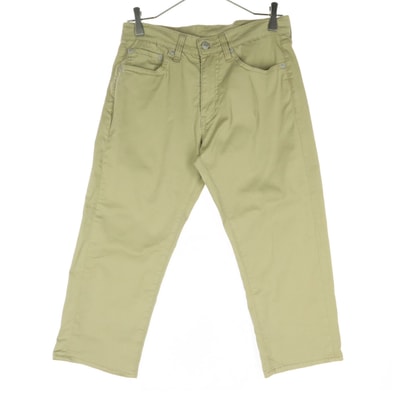 美品 Levi's リーバイス 505 クロップドパンツ w28 ベージュ