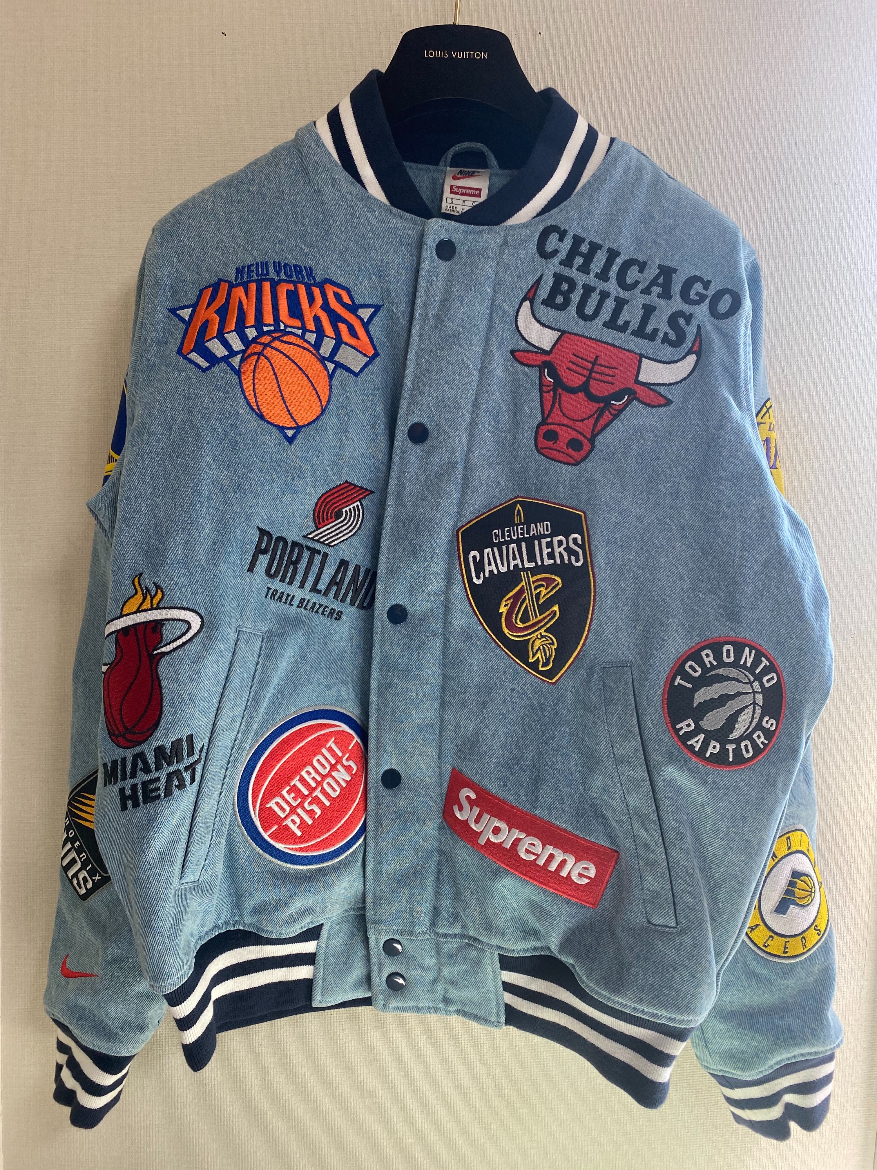 Supreme / Nike®/NBA Teams Warm-Up Jacket "Blue"