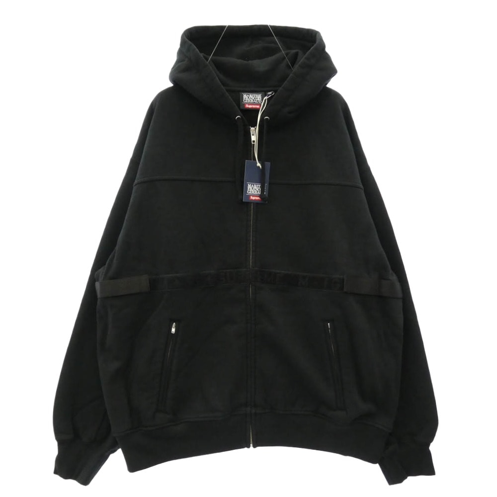 Supreme シュプリーム パーカー 25SS x Marithe + Francois Girbaud マリテフランソワジルボー Zip Up Hooded Sweatshirt ジップアップ フーディー スウェットシャツ パーカー 【極上美品】【中古】