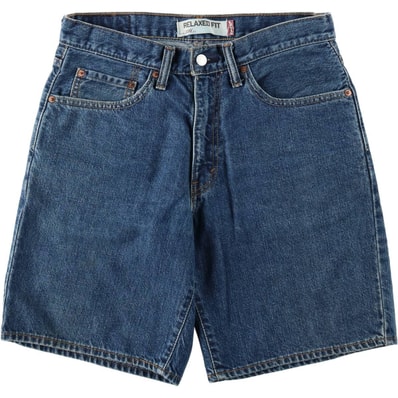 古着 リーバイス Levi's 550 RELAXED FIT デニムショーツ ショートパンツ メンズw32相当/eaa637089