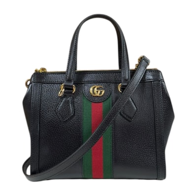 グッチ オフィディア ショルダーバッグ レザー 719882 ブラック レディース GUCCI 中古