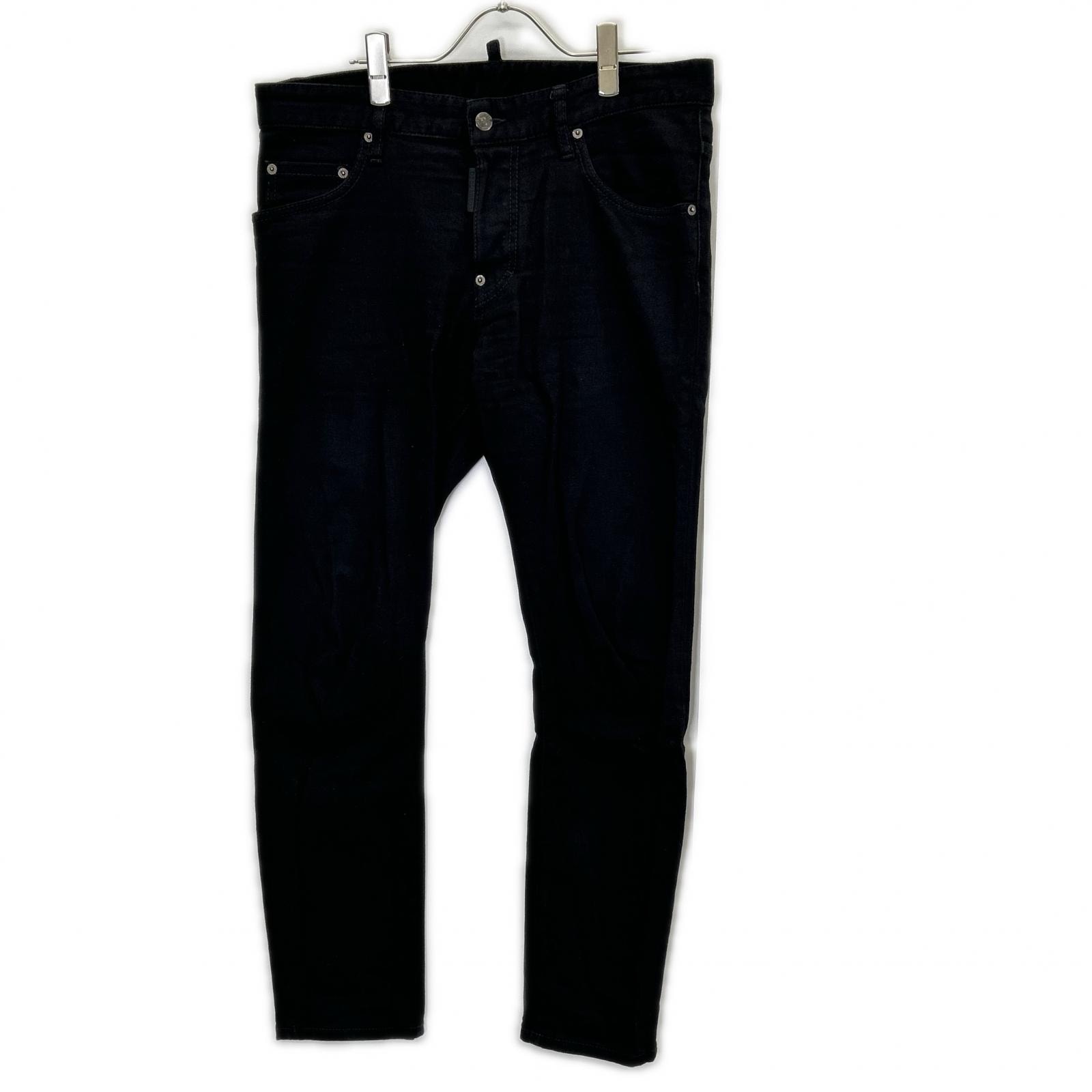 ディースクエアード S74LB1427 ブラック SKATER JEAN/スケータージーン ストレッチデニムパンツ 50