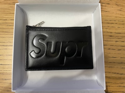 Supreme Leather Zip Card Holder (25FW) Supreme Leather Zip Card Holder (25FW)