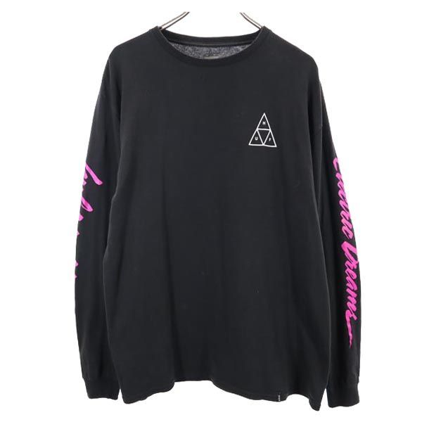 HUF ハフ プリント 長袖 Tシャツ L ロンT