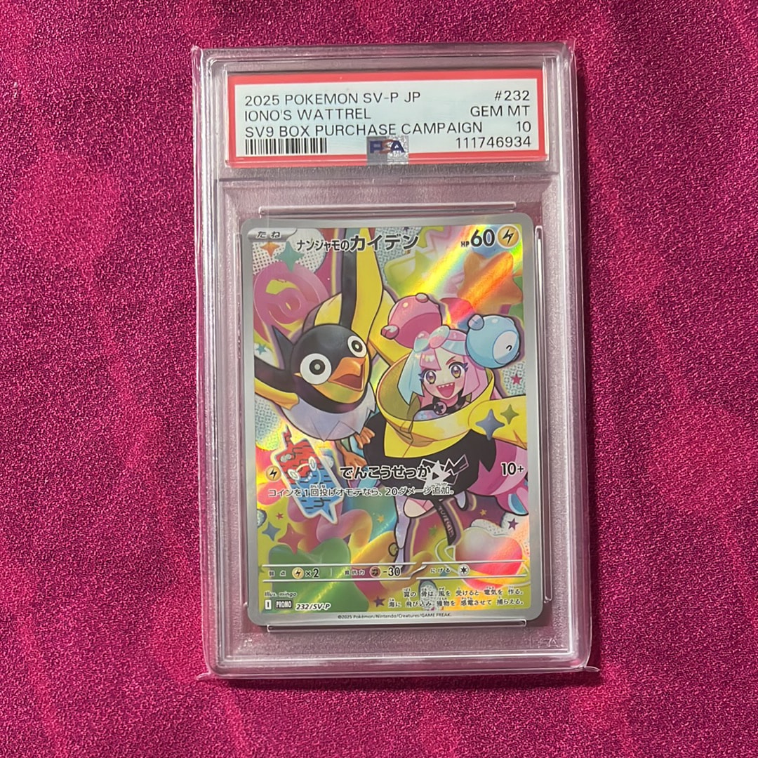 ナンジャモのカイデン P [SV-P 232](プロモーションカード「拡張パック バトルパートナーズ Box購入キャンペーン」)