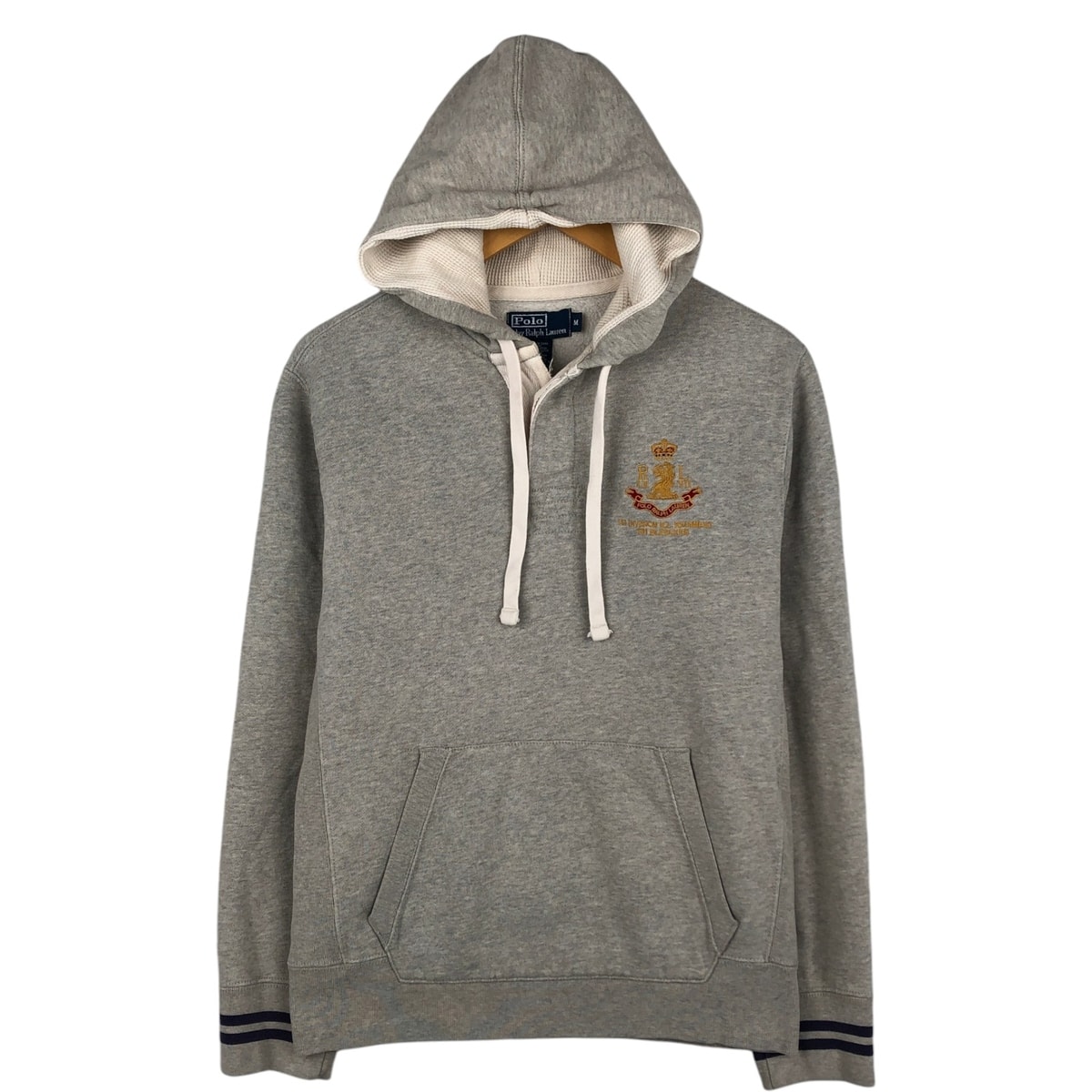 古着 ラルフローレン Ralph Lauren POLO by Ralph Lauren スウェットハーフボタンパーカー メンズM相当/eaa624704