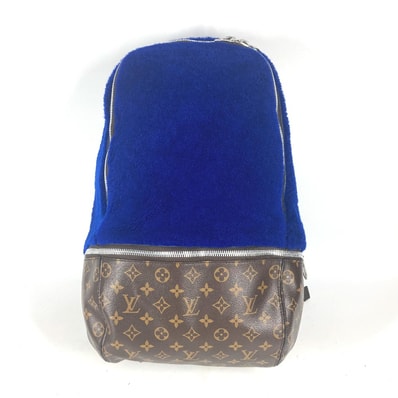 ルイヴィトン LOUIS VUITTON セレブレイティング バックパック M40276 モノグラム マークニューソンコラボ カバン リュックサック モノグラムキャンバス ブルー
