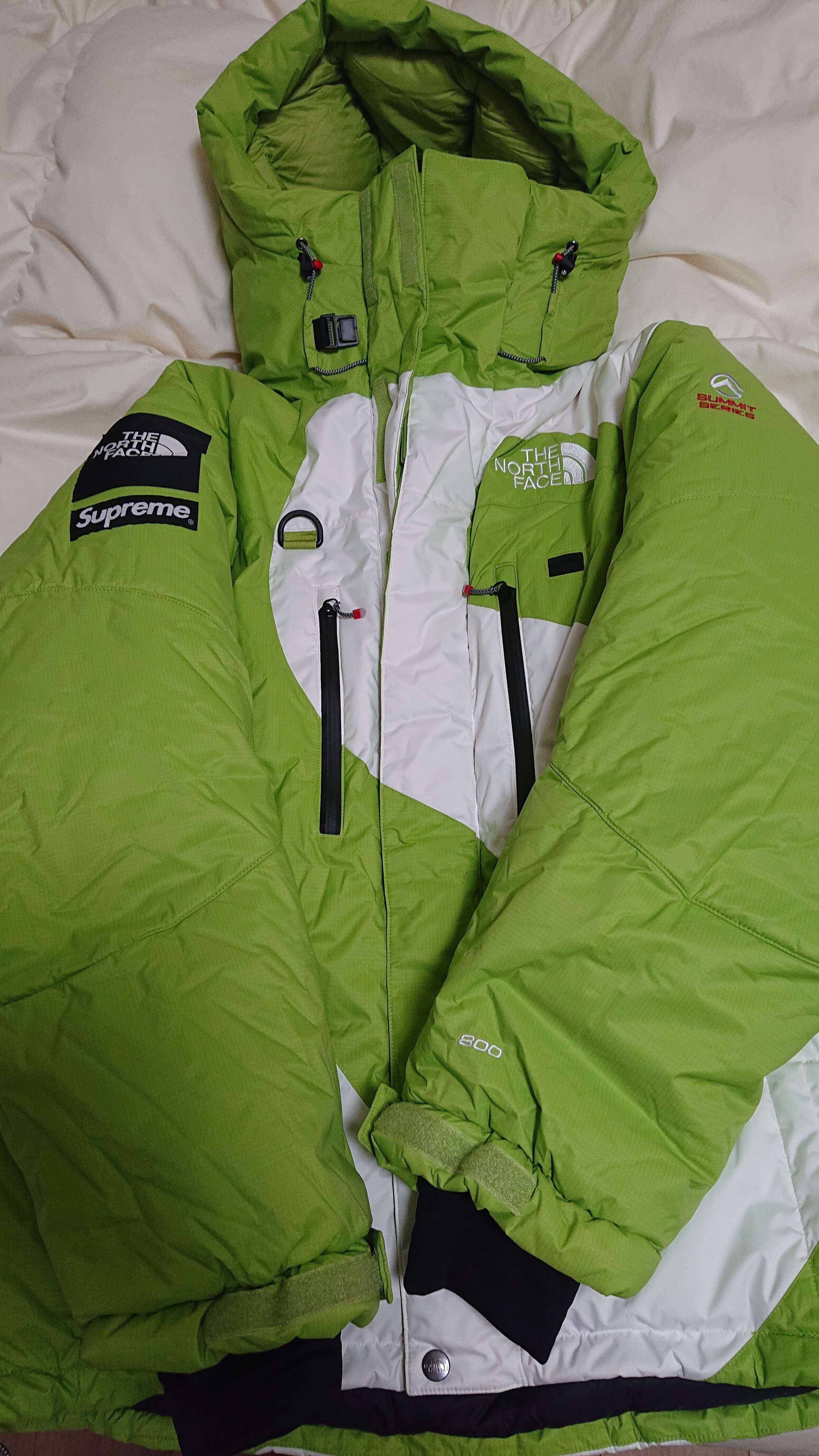 Supreme x The North Face Summit Series S Logo Himalayan Parka "Green"