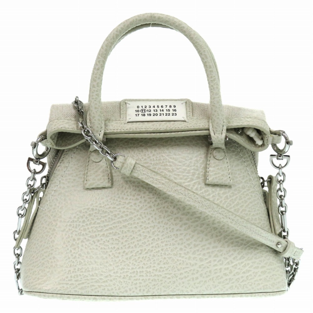 メゾン マルジェラ 5AC マイクロ S56WG0081 レザ