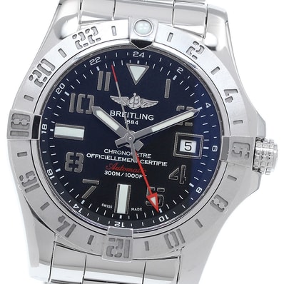 ブライトリング アベンジャーII GMT A32390 メンズ 【中古】