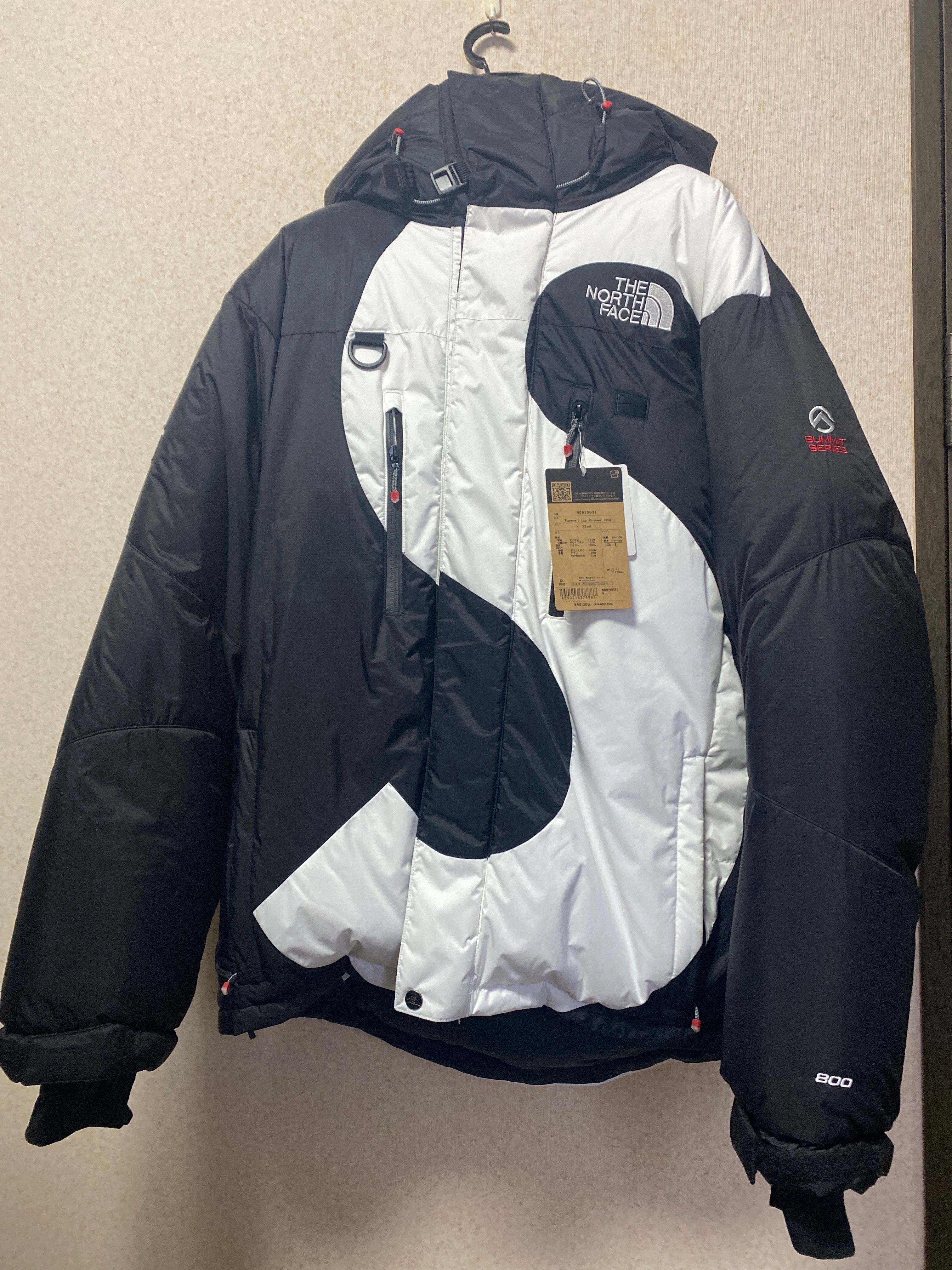 Supreme x The North Face Summit Series S Logo Himalayan Parka "Black"