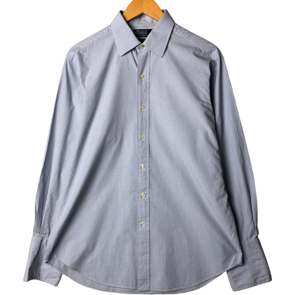 古着 ラルフローレン Ralph Lauren POLO by Ralph Lauren CURHAM ギンガムチェック 長袖 コットンチェックシャツ メンズL相当/eaa575405