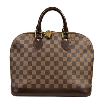 ルイヴィトン アルマ ダミエ ハンドバッグ ダミエキャンバス N51131 ブラウン レディース LOUIS VUITTON 中古