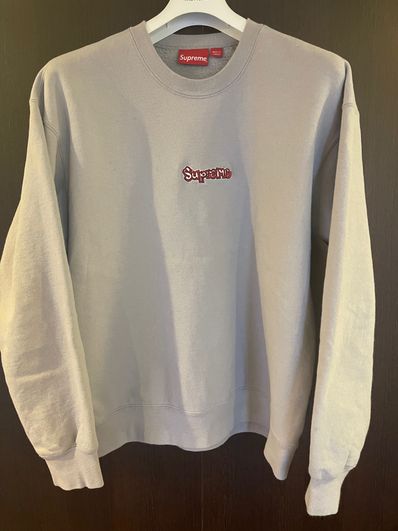 Supreme Gonz Logo Crewneck "Grey"