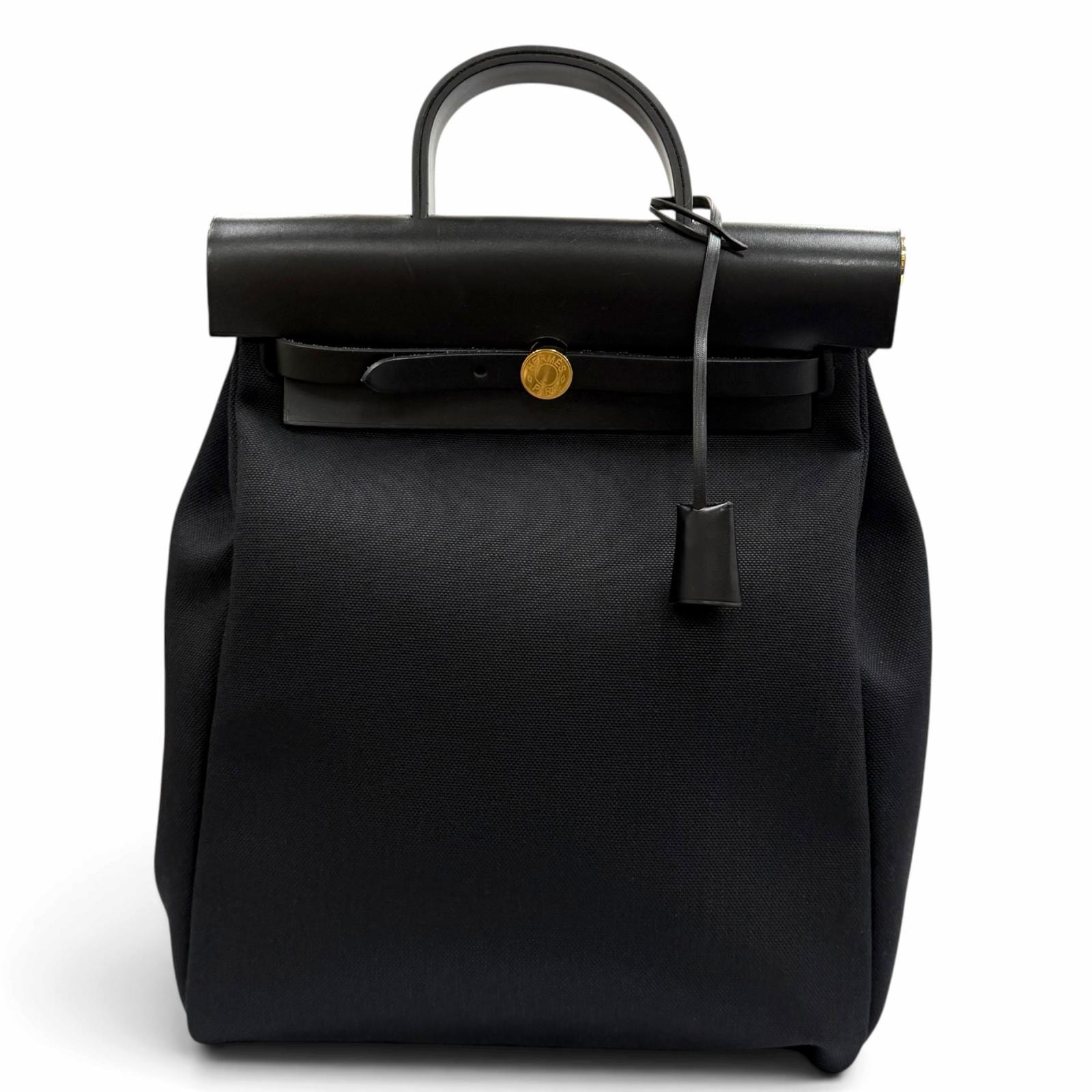 良品 エルメス リュックサック デイパック エールバッグ ジップ アド PM