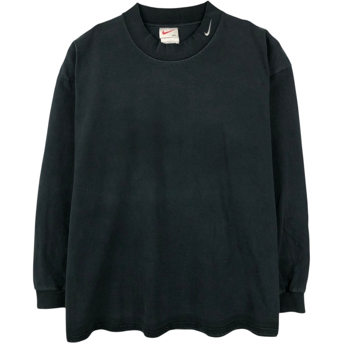 古着 90年代 ナイキ NIKE モックネック ロングTシャツ ロンT USA製 メンズXXL相当 ヴィンテージ/eaa652935