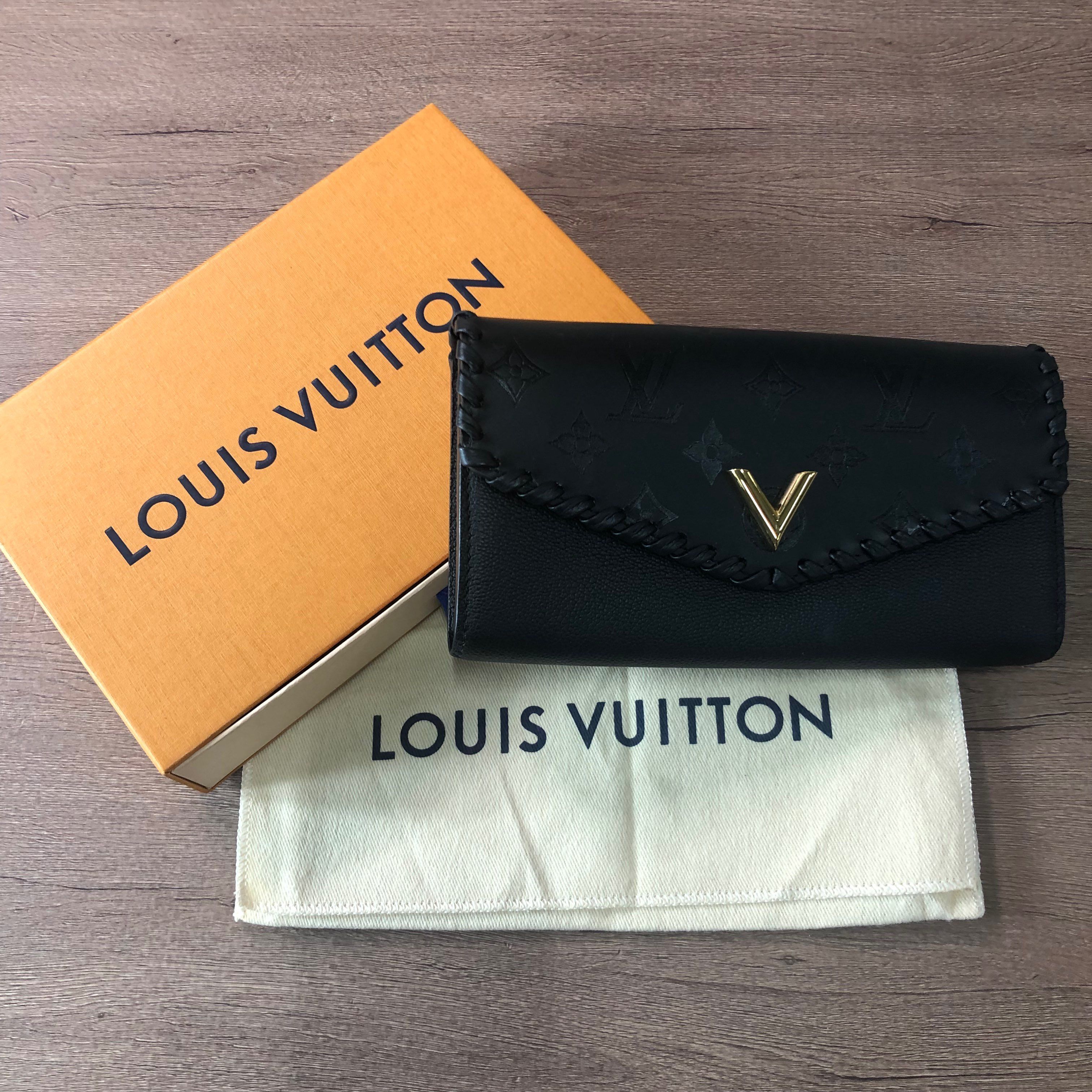Louis Vuitton Very Wallet Monogram Glase "Noir"
