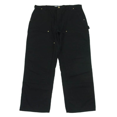 Carhartt カーハート USA製 LOOSE FIT FIRM DUCK DOUBLE FRONT UTILITY WORK PANT ルーズフィット ダック ダブルフロント ユーティリティー ワーク パンツ 38 × 28【中古】